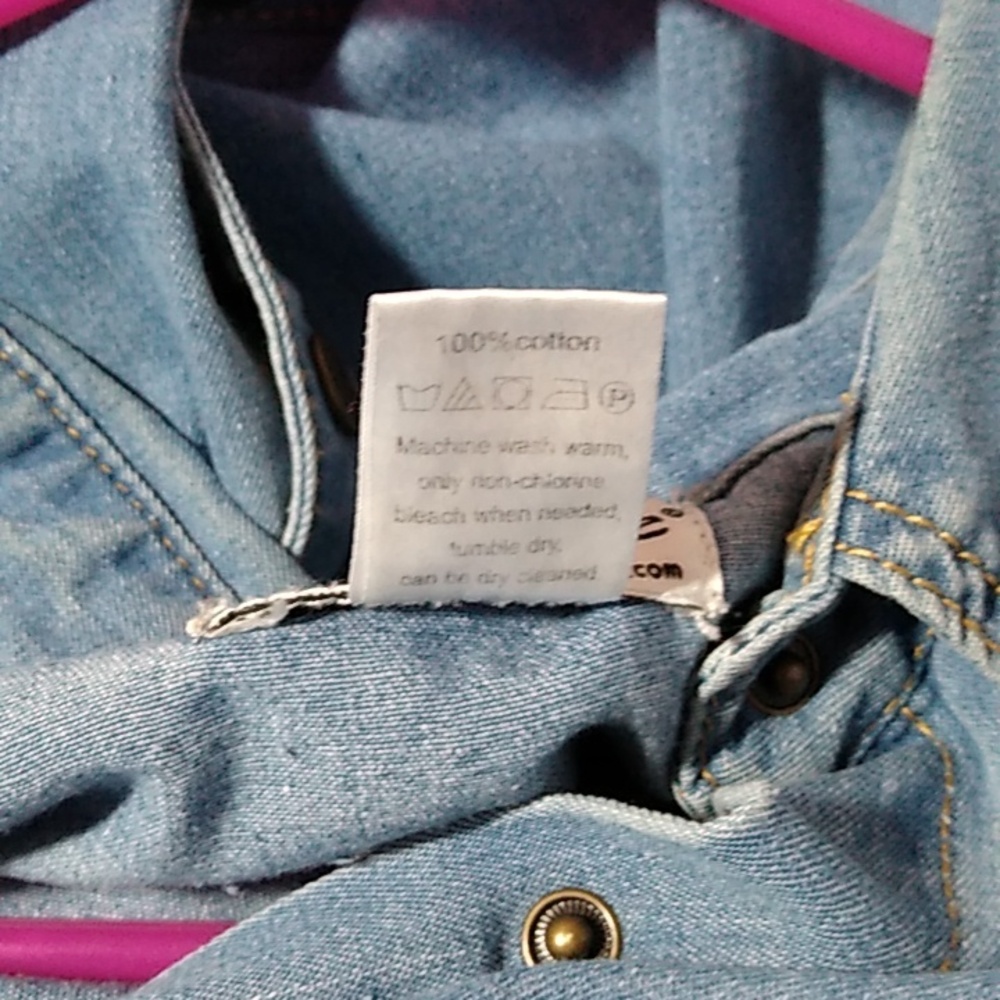 North Style denim dress, size L - Picture 8 of 11